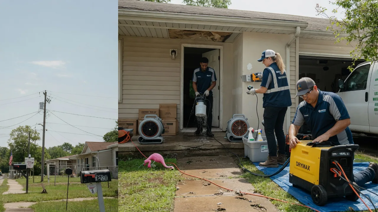 Storm Damage Water Removal in Pleasant Hill, OH near me